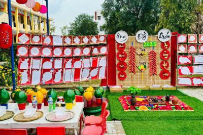 HỘI CHỢ XUÂN TRƯỜNG MẦM NON 24-3 NĂM HỌC 2024-2025